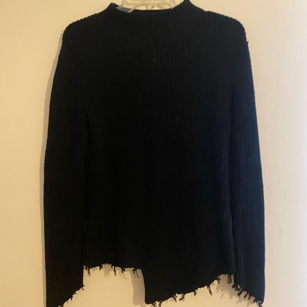 Black sweater top